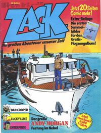Cover for Zack (Koralle, 1972 series) #15/1976