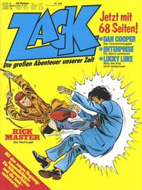 Cover for Zack (Koralle, 1972 series) #19/1976