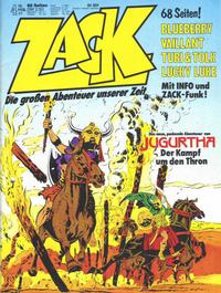 Cover for Zack (Koralle, 1972 series) #4/1977