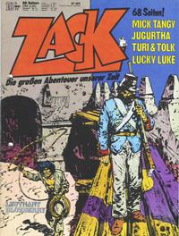 Cover for Zack (Koralle, 1972 series) #10/1977