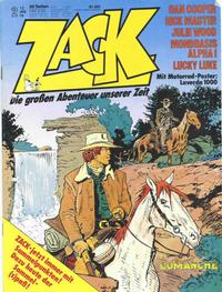 Cover Thumbnail for Zack (Koralle, 1972 series) #2/1978