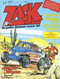 Cover for Zack (Koralle, 1972 series) #3/1978