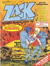Cover Thumbnail for Zack (Koralle, 1972 series) #10/1978