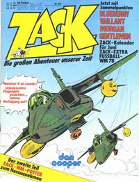 Cover for Zack (Koralle, 1972 series) #11/1978