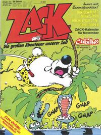 Cover Thumbnail for Zack (Koralle, 1972 series) #22/1978