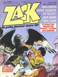 Cover Thumbnail for Zack (Koralle, 1972 series) #4/1979