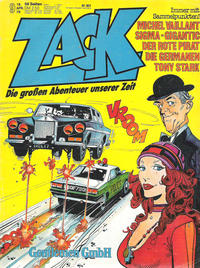 Cover for Zack (Koralle, 1972 series) #9/1979