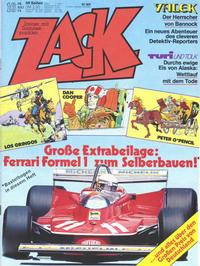 Cover for Zack (Koralle, 1972 series) #16/1979