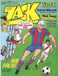 Cover for Zack (Koralle, 1972 series) #26/1979
