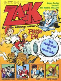 Cover for Zack (Koralle, 1972 series) #1/1980