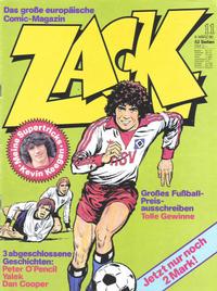 Cover for Zack (Koralle, 1972 series) #11/1980
