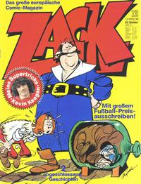 Cover for Zack (Koralle, 1972 series) #12/1980