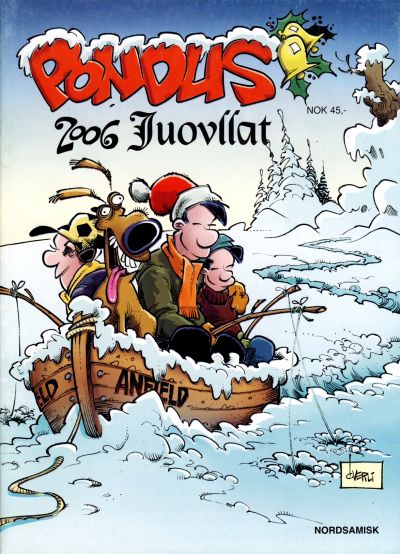 Cover for Pondus [nordsamisk] (ČálliidLágádus, 2002 series) #2006