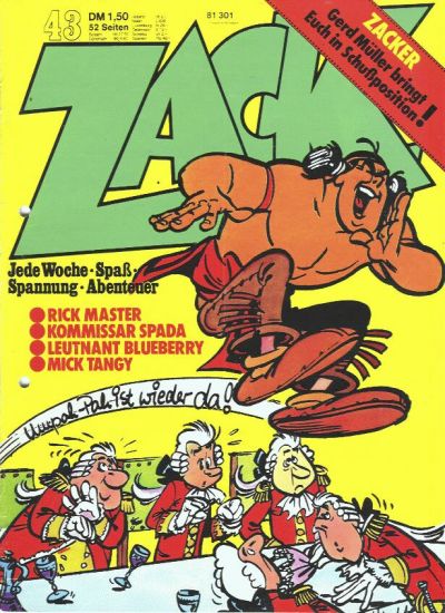 Cover for Zack (Koralle, 1972 series) #43/1973