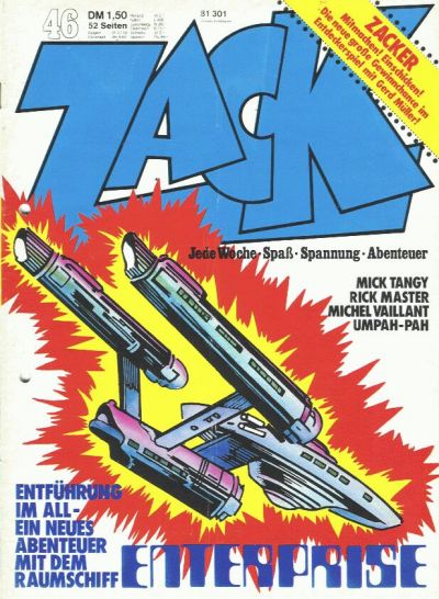 Cover for Zack (Koralle, 1972 series) #46/1973
