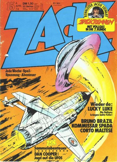 Cover for Zack (Koralle, 1972 series) #15/1974