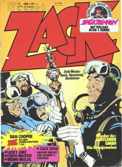 Cover for Zack (Koralle, 1972 series) #17/1974