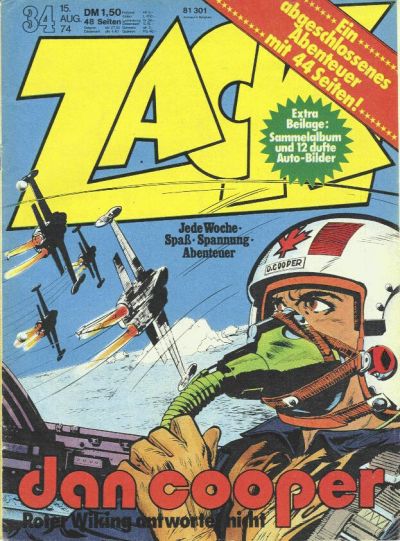 Cover for Zack (Koralle, 1972 series) #34/1974