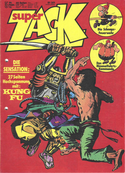 Cover for Zack (Koralle, 1972 series) #5/1976