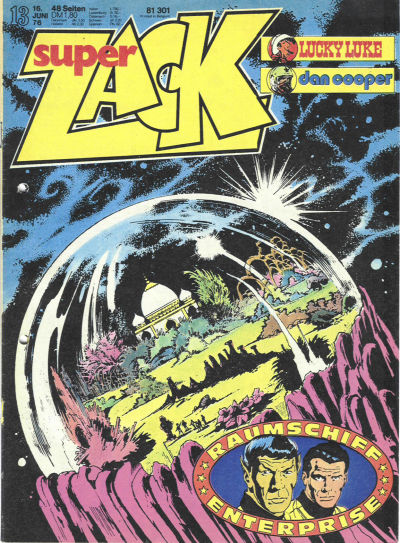 Cover for Zack (Koralle, 1972 series) #13/1976