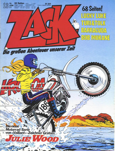 Cover for Zack (Koralle, 1972 series) #13/1977