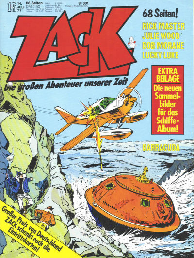 Cover for Zack (Koralle, 1972 series) #15/1977