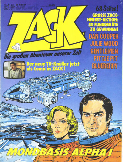 Cover for Zack (Koralle, 1972 series) #20/1977