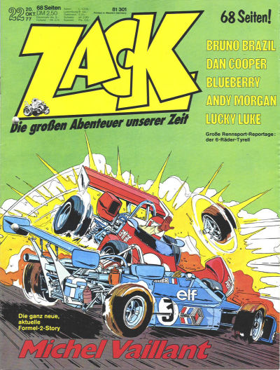 Cover for Zack (Koralle, 1972 series) #22/1977