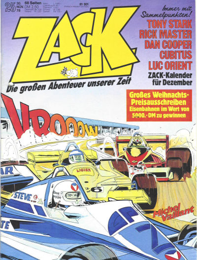 Cover for Zack (Koralle, 1972 series) #25/1978