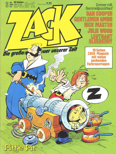 Cover for Zack (Koralle, 1972 series) #3/1979