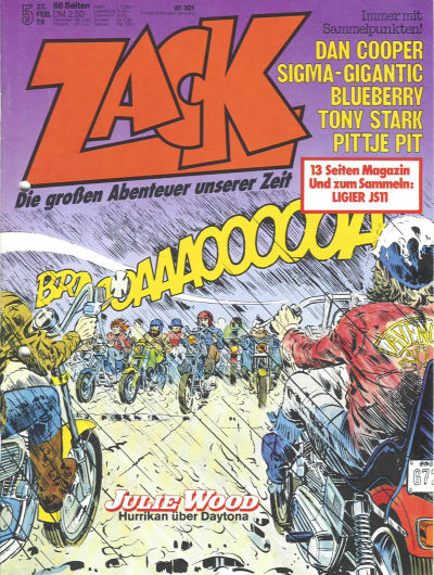 Cover for Zack (Koralle, 1972 series) #5/1979