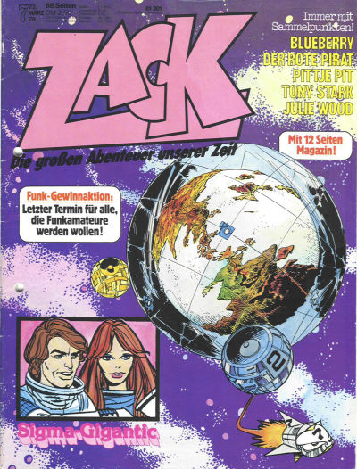 Cover for Zack (Koralle, 1972 series) #7/1979