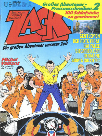 Cover for Zack (Koralle, 1972 series) #11/1979