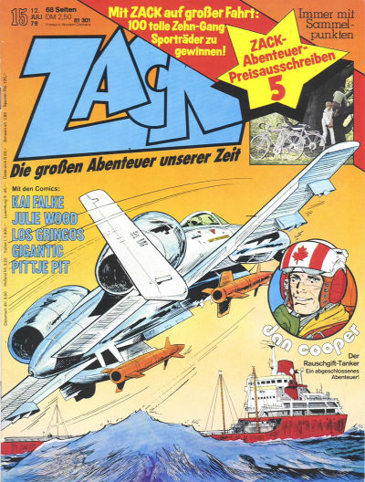 Cover for Zack (Koralle, 1972 series) #15/1979