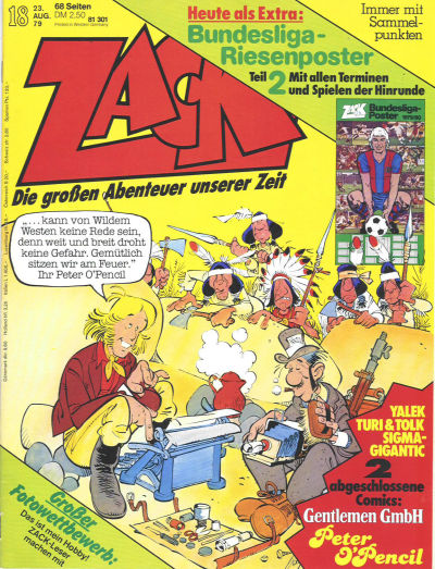 Cover for Zack (Koralle, 1972 series) #18/1979