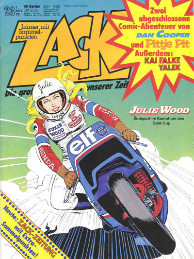 Cover for Zack (Koralle, 1972 series) #23/1979