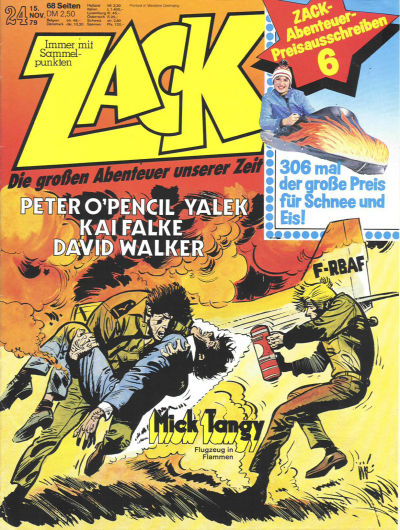 Cover for Zack (Koralle, 1972 series) #24/1979