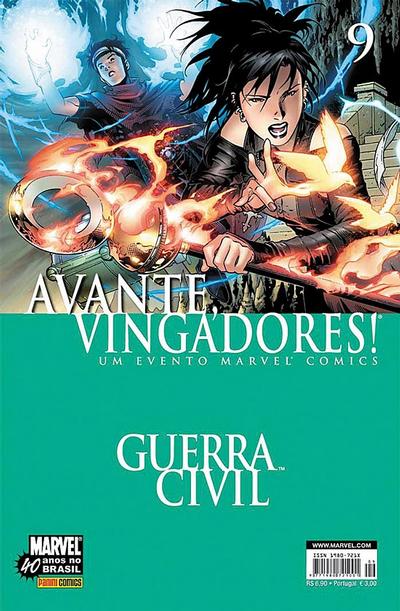 Cover for Avante, Vingadores! (Panini Brasil, 2007 series) #9