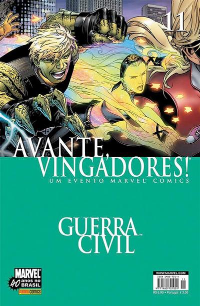 Cover for Avante, Vingadores! (Panini Brasil, 2007 series) #11