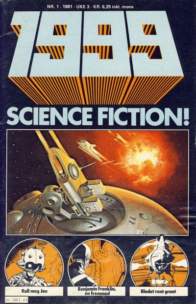 Cover for 1999 (Semic, 1980 series) #1/1981