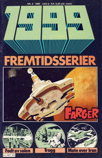 Cover for 1999 (Semic, 1980 series) #2/1981