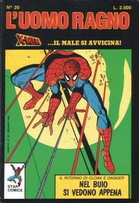 Cover for L'Uomo Ragno (Edizioni Star Comics, 1987 series) #20