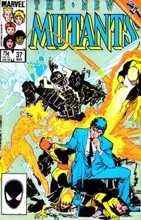 Cover Thumbnail for The New Mutants (Marvel, 1983 series) #37 [Direct]
