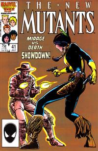 Cover Thumbnail for The New Mutants (Marvel, 1983 series) #41 [Direct]