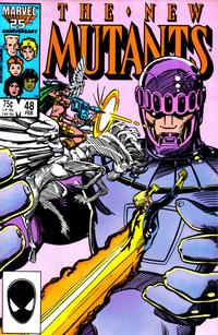Cover Thumbnail for The New Mutants (Marvel, 1983 series) #48 [Direct]