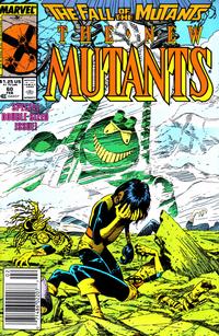 Cover Thumbnail for The New Mutants (Marvel, 1983 series) #60 [Newsstand]