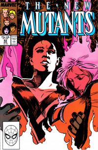 Cover for The New Mutants (Marvel, 1983 series) #62 [Direct]