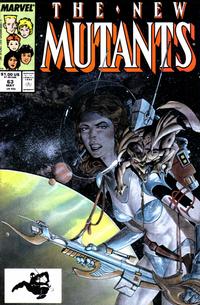 Cover Thumbnail for The New Mutants (Marvel, 1983 series) #63 [Direct]