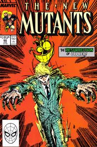 Cover for The New Mutants (Marvel, 1983 series) #64 [Direct]