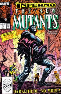 Cover Thumbnail for The New Mutants (Marvel, 1983 series) #73 [Direct]